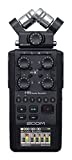 Zoom H6 All Black (2020 Version) 6-Track Portable Recorder, Stereo Microphones, 4 XLR/TRS Inputs, SD Card, USB Audio Interface, Battery Powered